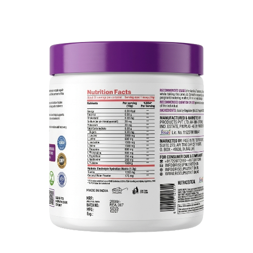 Run EAA+ Hydration Muscle Strength & Recovery 30 Servings 300g