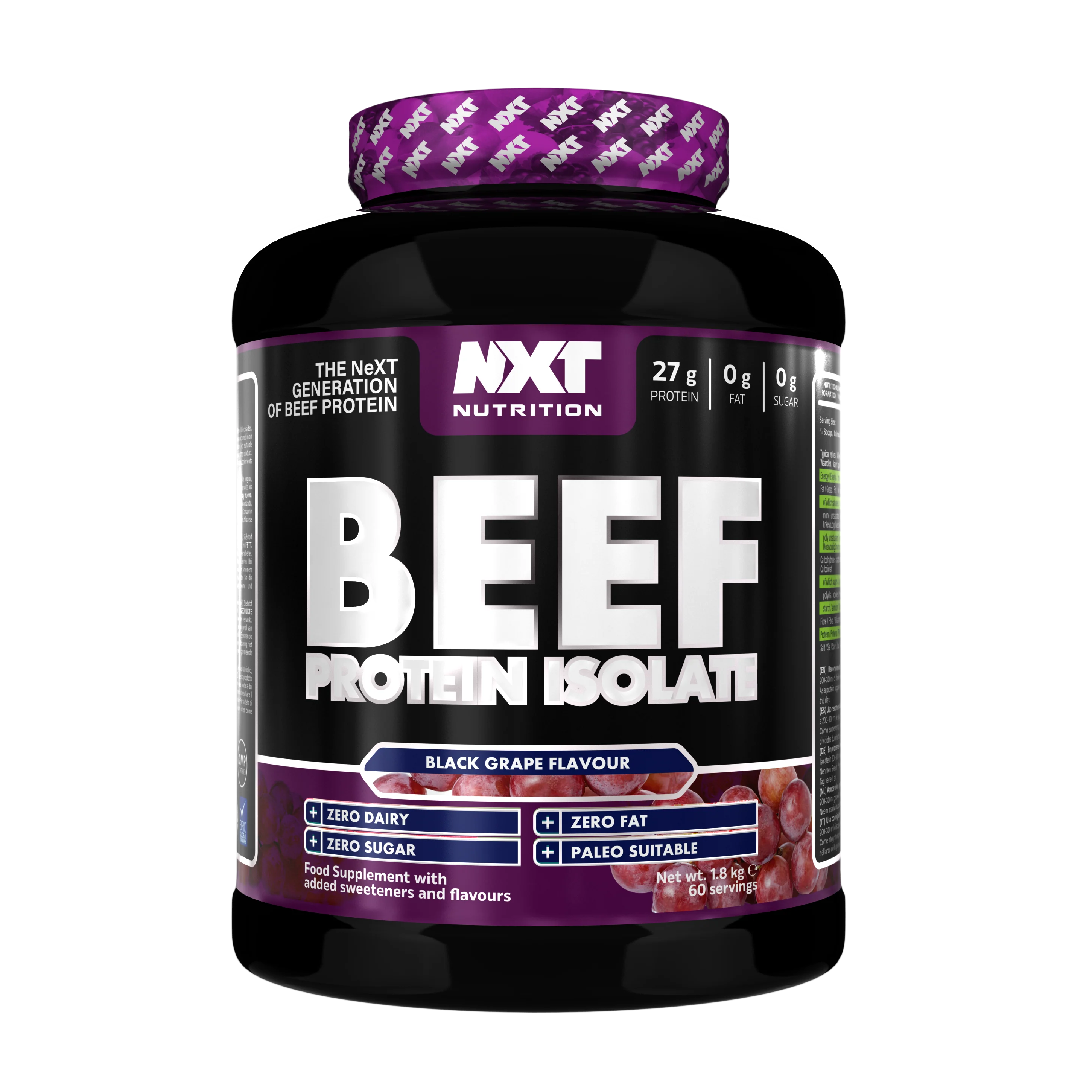 NXT Beef Protein Isolate 1.8kg