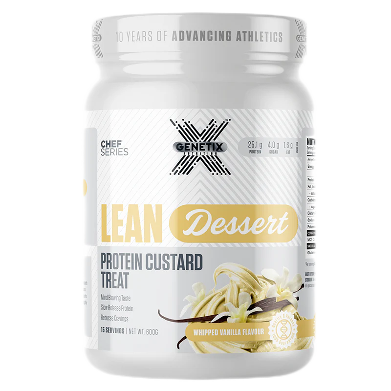 Genetix Lean Desert Custard 600g