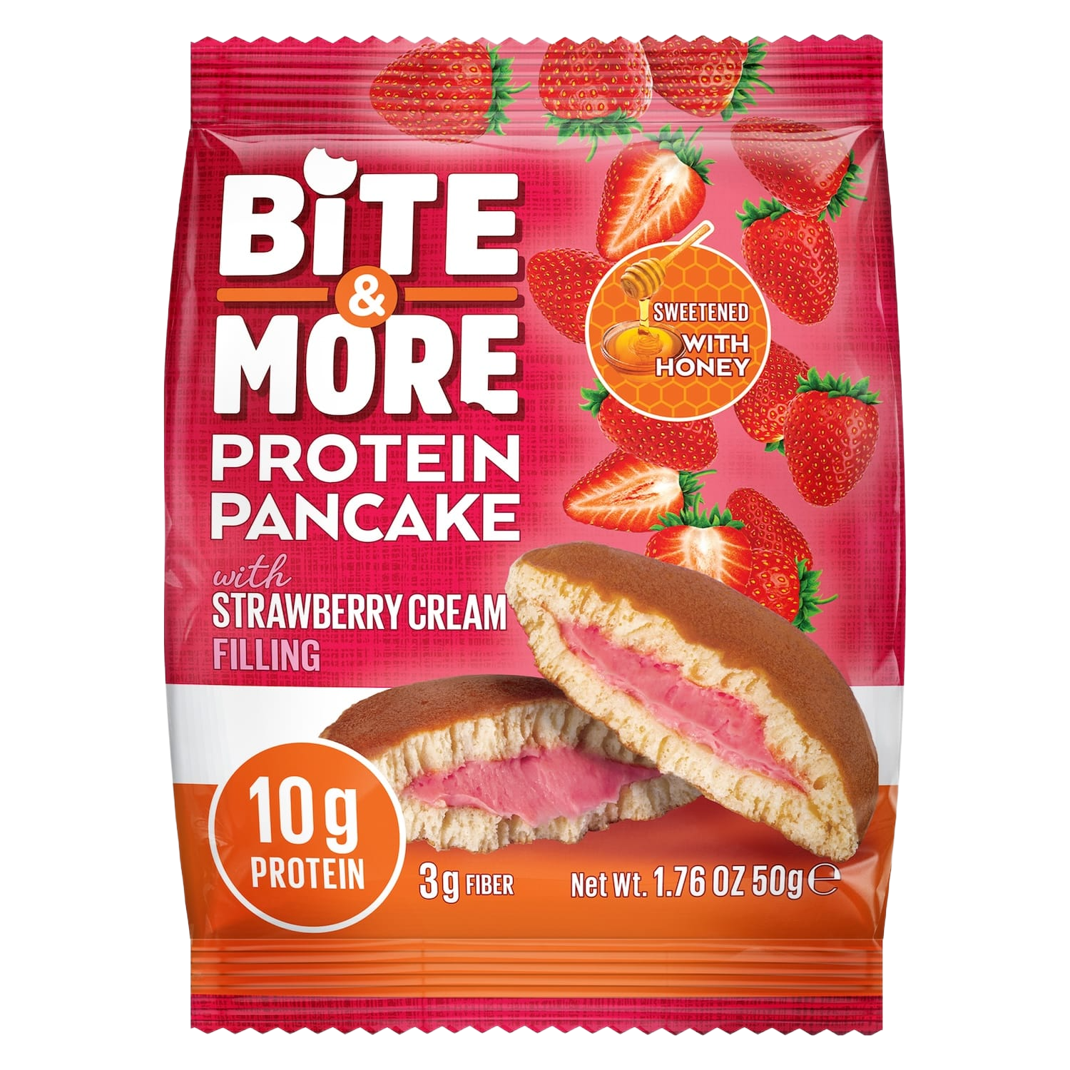 Bite & More Protein Pancake 10g Protein High in Fibers 50 gr