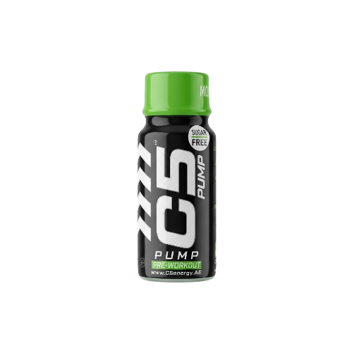 C5 PUMP Shot Pre-Workout, Caffeine-Free 77ml