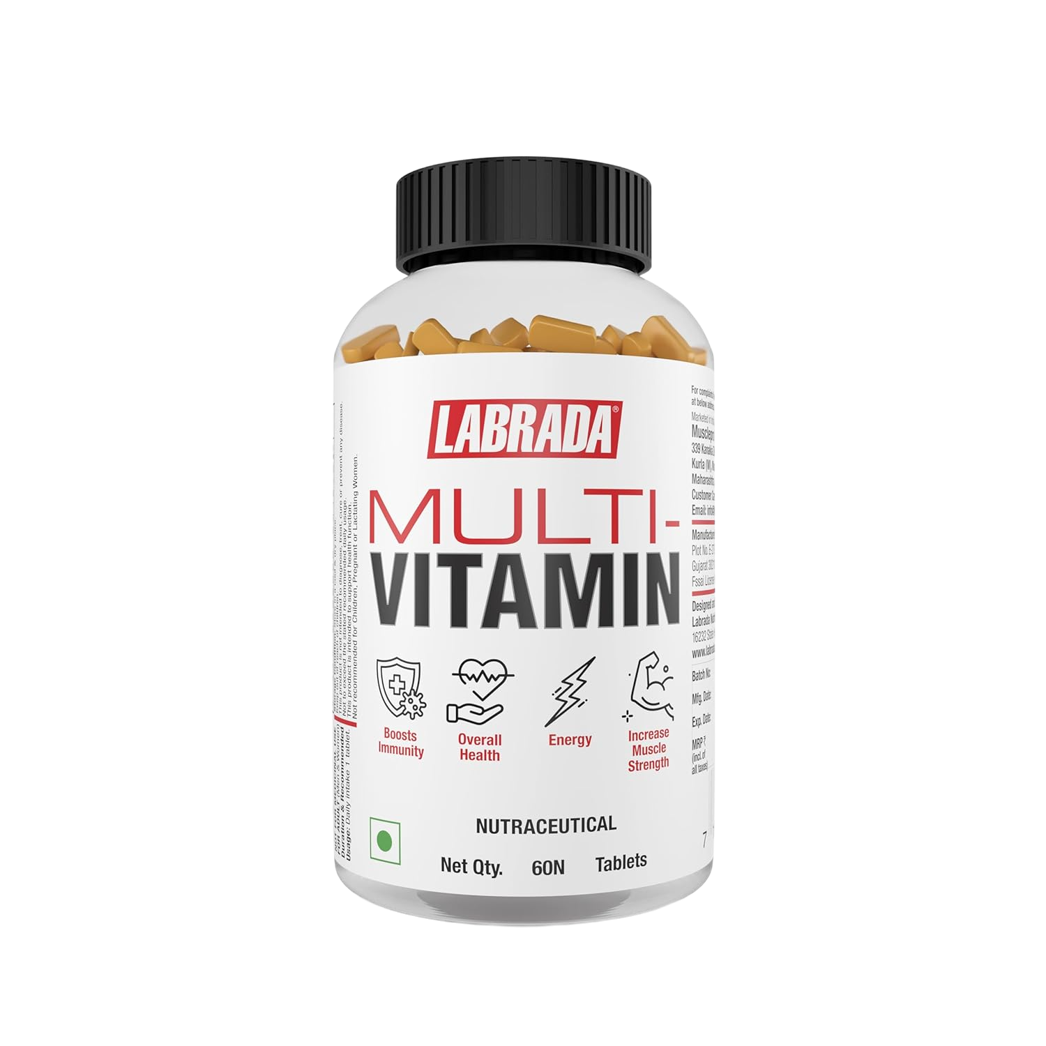 Labrada Multivitamins 60 Tablets