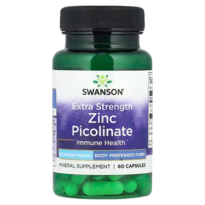 Swanson Zinc Picolinate 60 caps