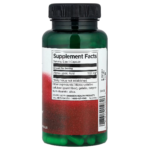 Swanson Alpha Lipoic Acid 100 mg 120 caps