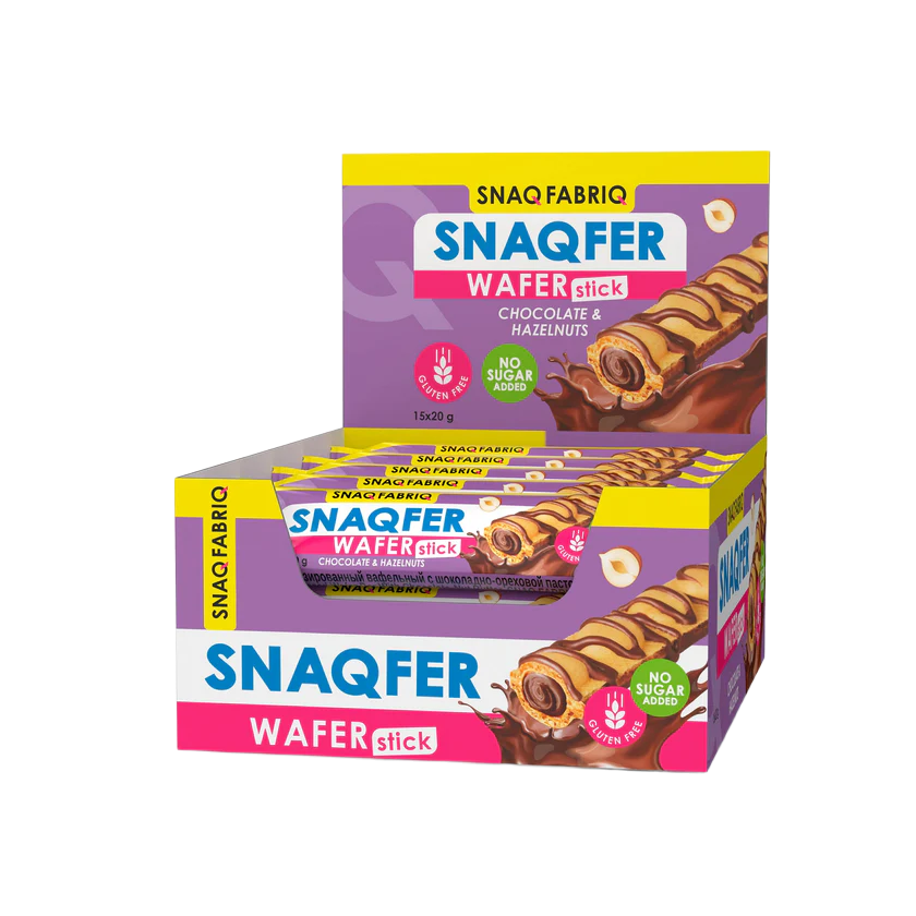 Snaq Fabriq Wafer Stick Snaqfer Gluten-Free 20g