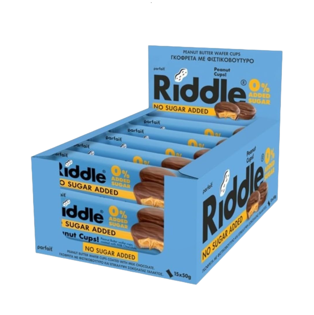 Riddle Peanut Butter Wafer Coated With Milk Chocolate
