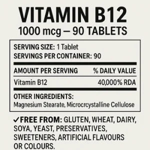Applied Nutrition Vitamin B12 90caps