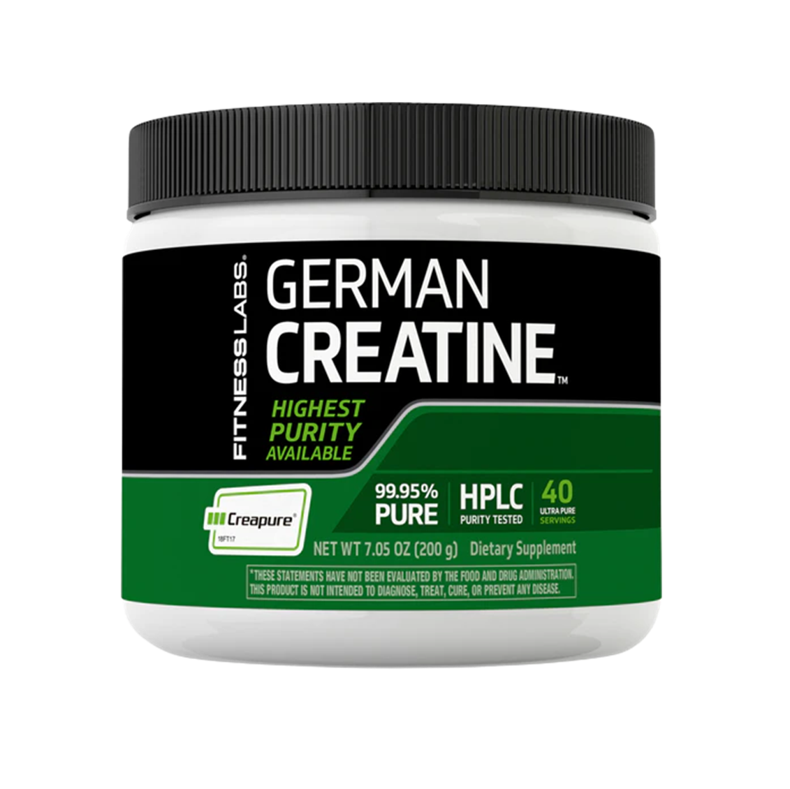 كرياتين أحادي الهيدرات من Fitnesslabs (Creapure)، 5000 ملغ