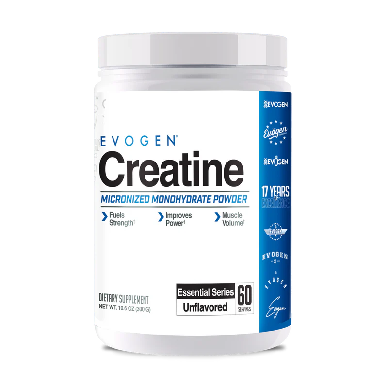 Evogen Creatine Monohydrate (Micronized) Unflavored 60 Servings