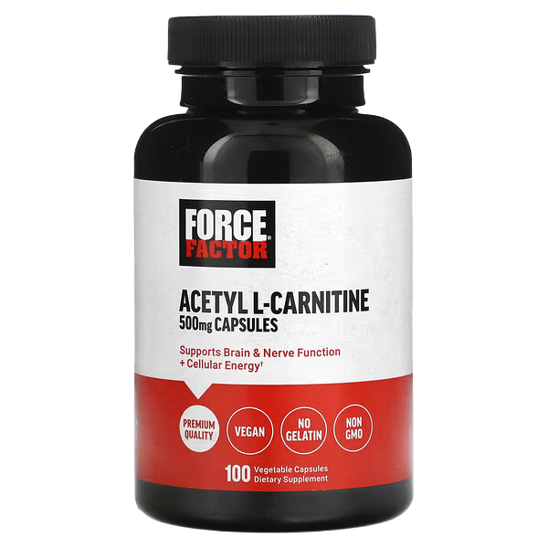 Force Factor Acetyl L-Carnitine, 500 mg, 100 Caps