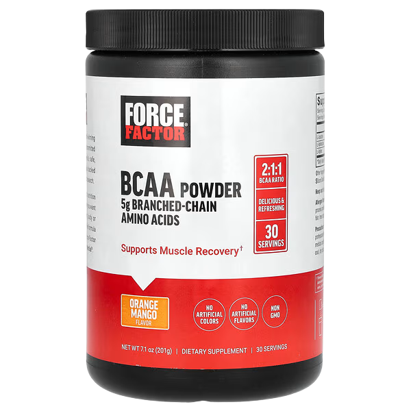 Force Factor BCAA Powder (201 g)