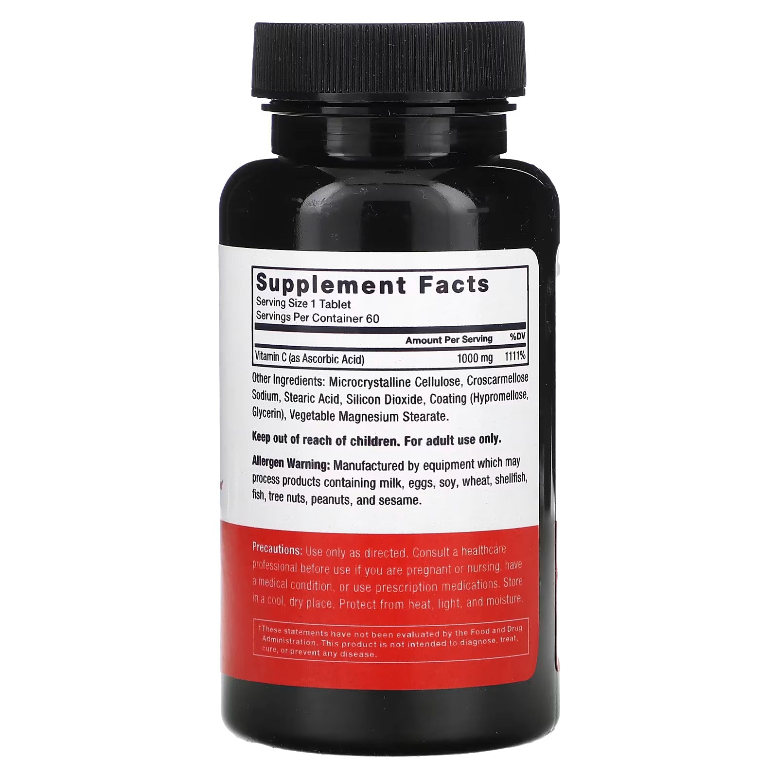 Force Factor Vitamin C, 1,000 mg, 60 Tablets