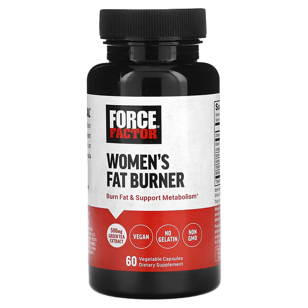 Force Factor Women's Fat Burner, 60 Caps