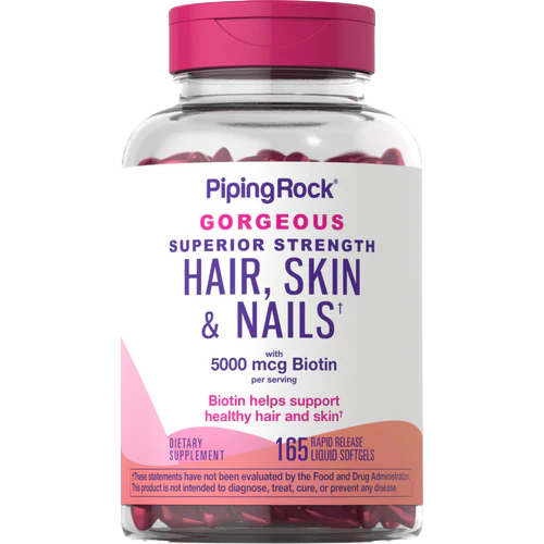 Piping Rock Hair, Skin & Nails 165 Softgels