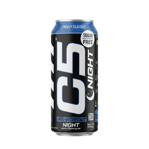 C5 Night Pre-workout (Zero Caffeine)  Energy Flavour 473ml