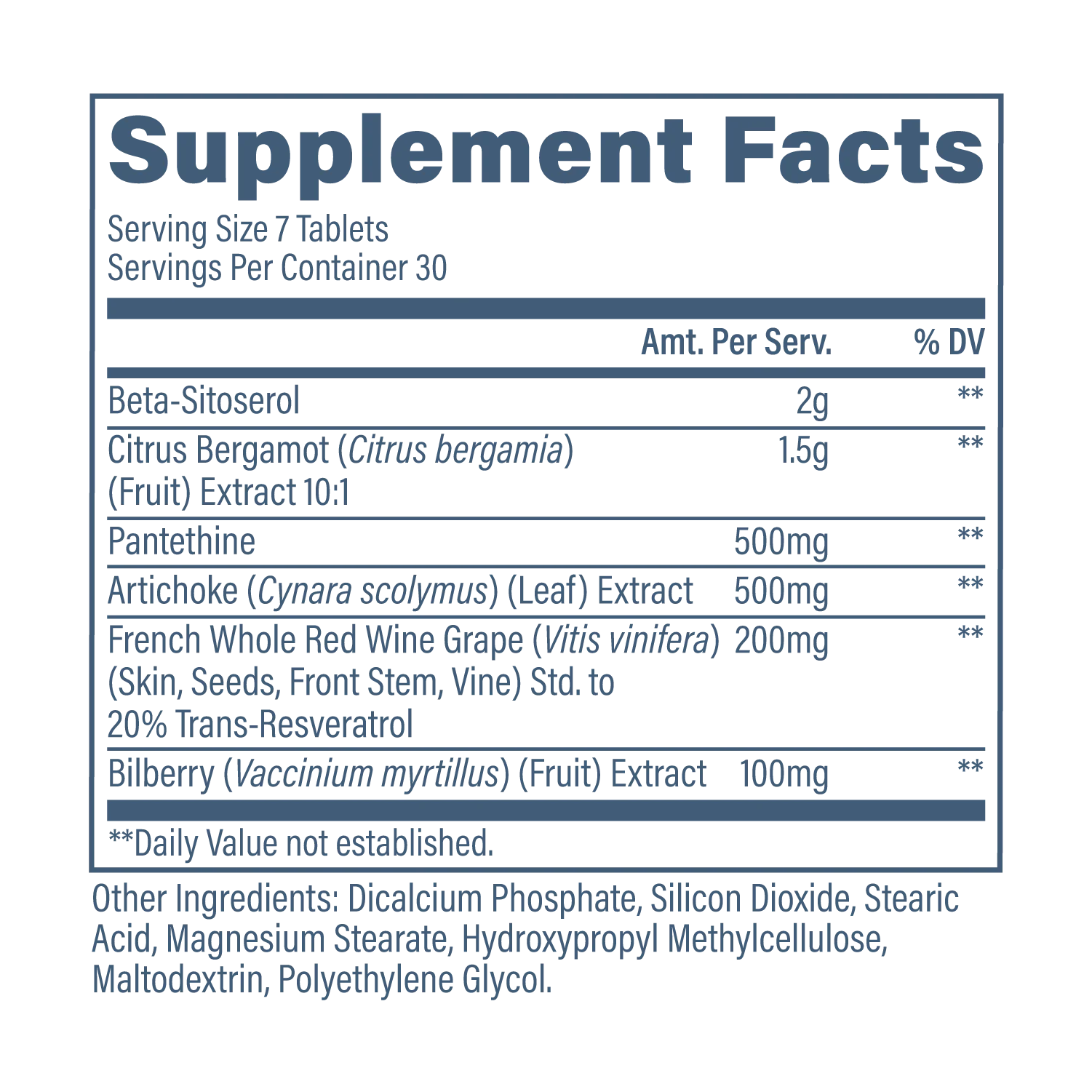 Revive Lipid Tab 210s