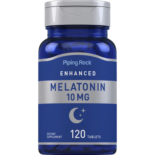 Piping Rock Melatonin, 10 mg, 120 Tablets