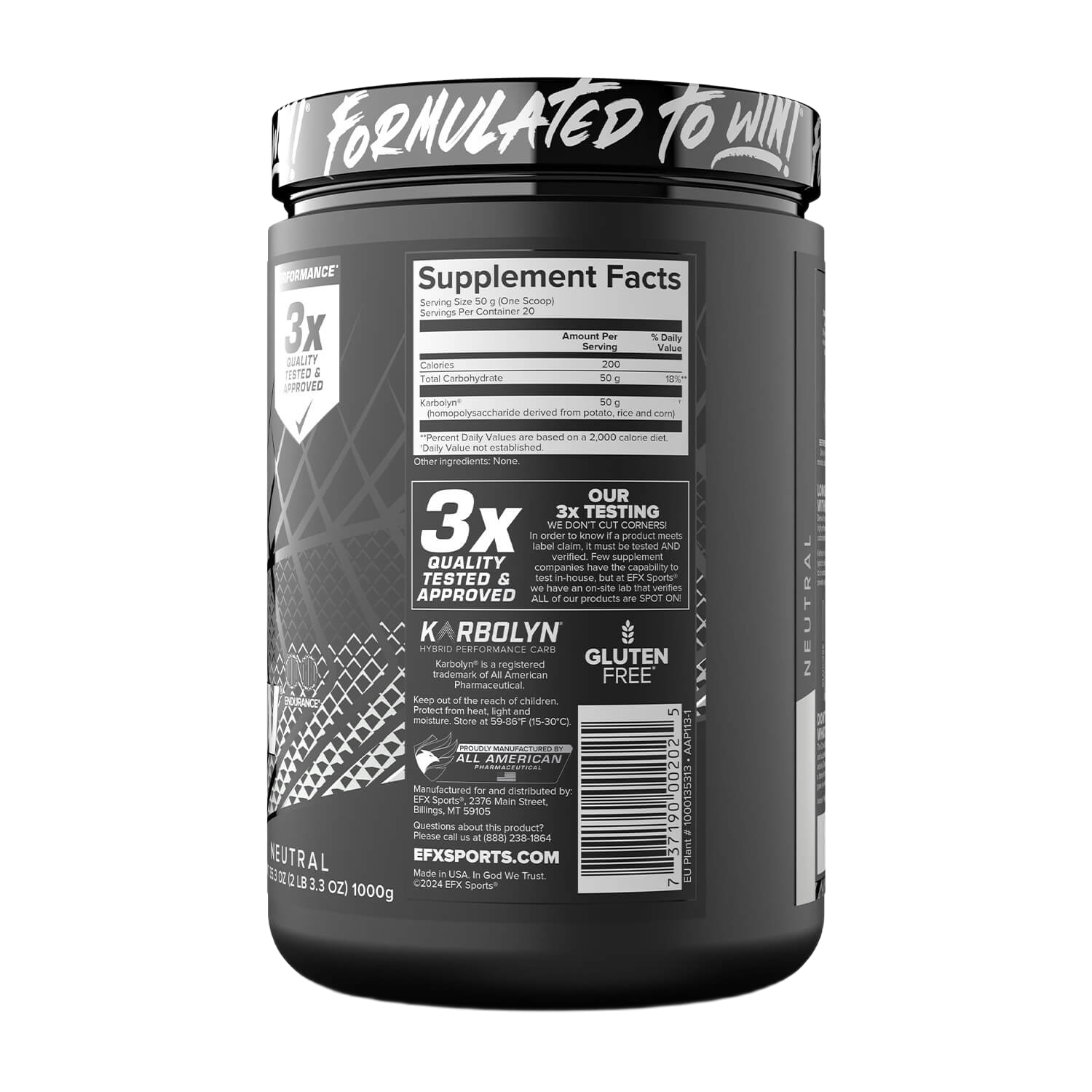 Efx Sports Karbolyn Fuel 2LB
