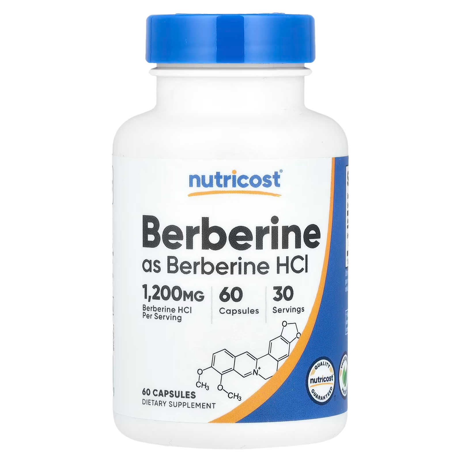 Nutricost, Berberine,1200mg, 60 Caps