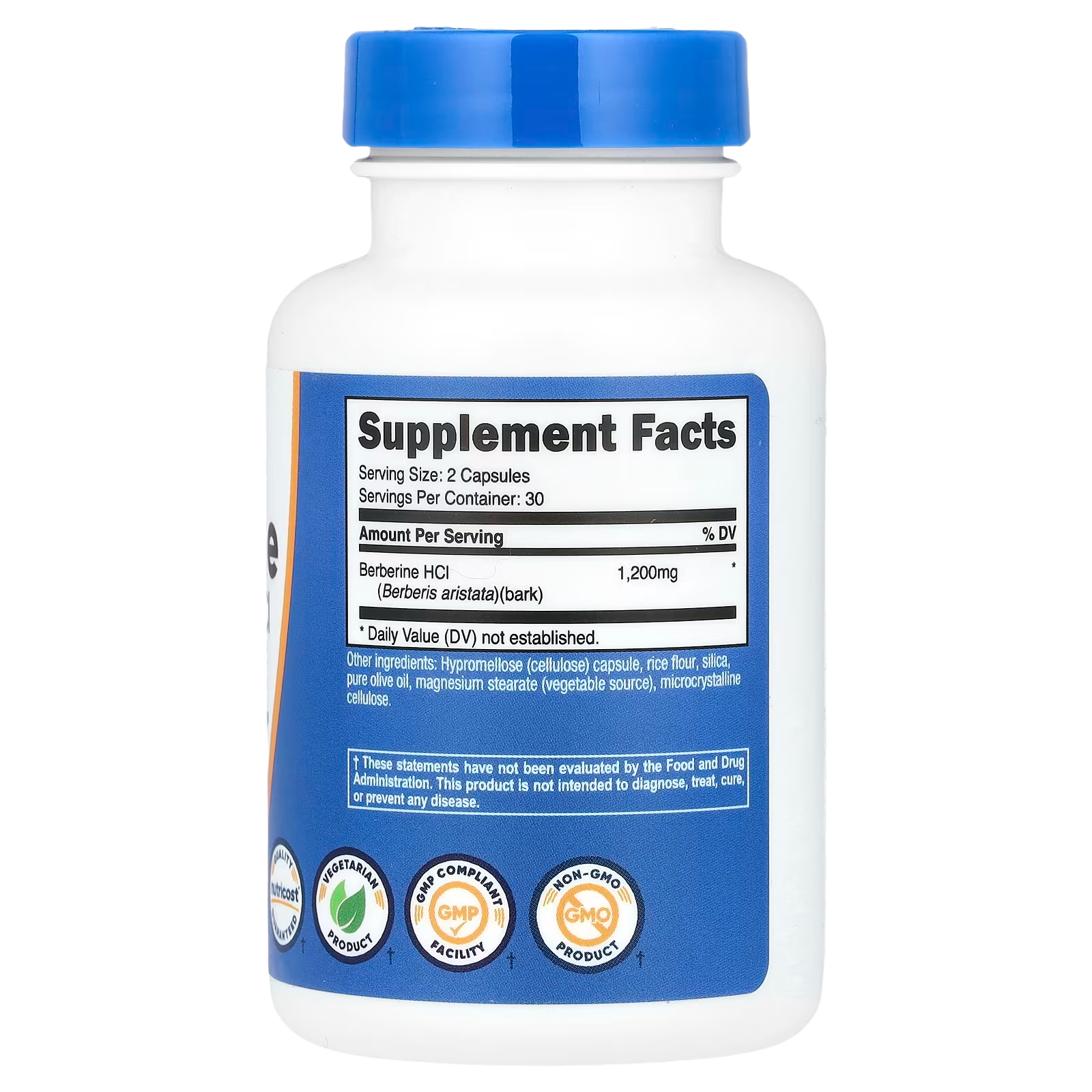 Nutricost, Berberine,1200mg, 60 Caps