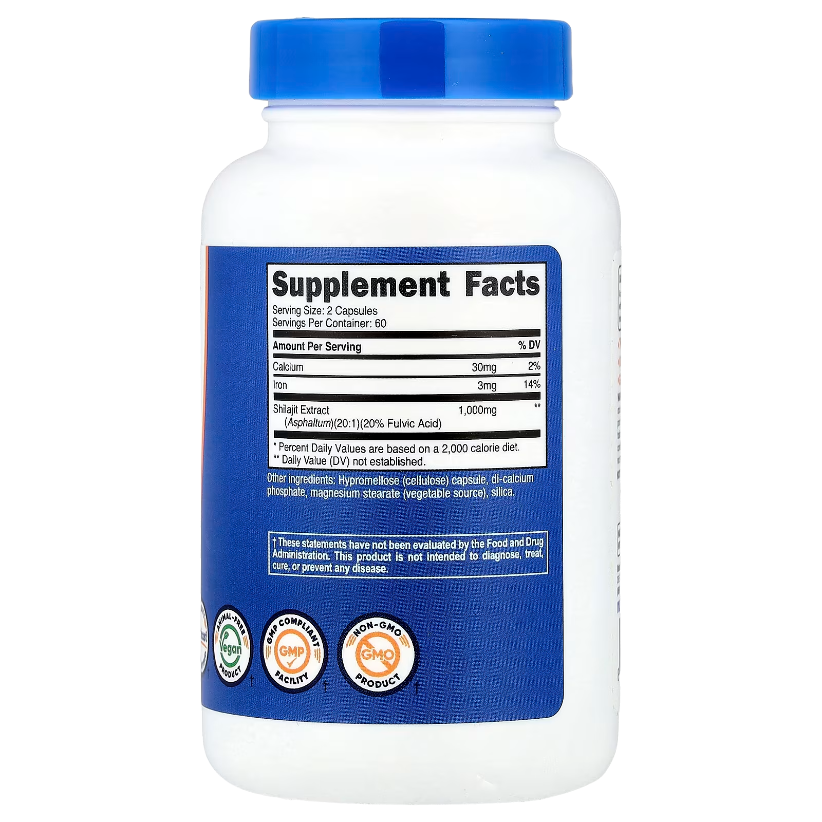 Nutricost, Shilajit,1000mg, 120 Caps