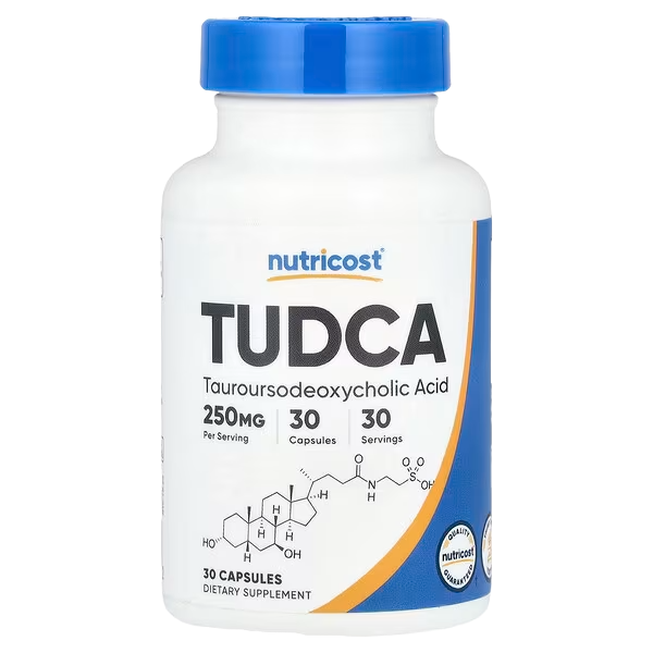Nutricost, TUDCA, 250 mg, 30 Caps
