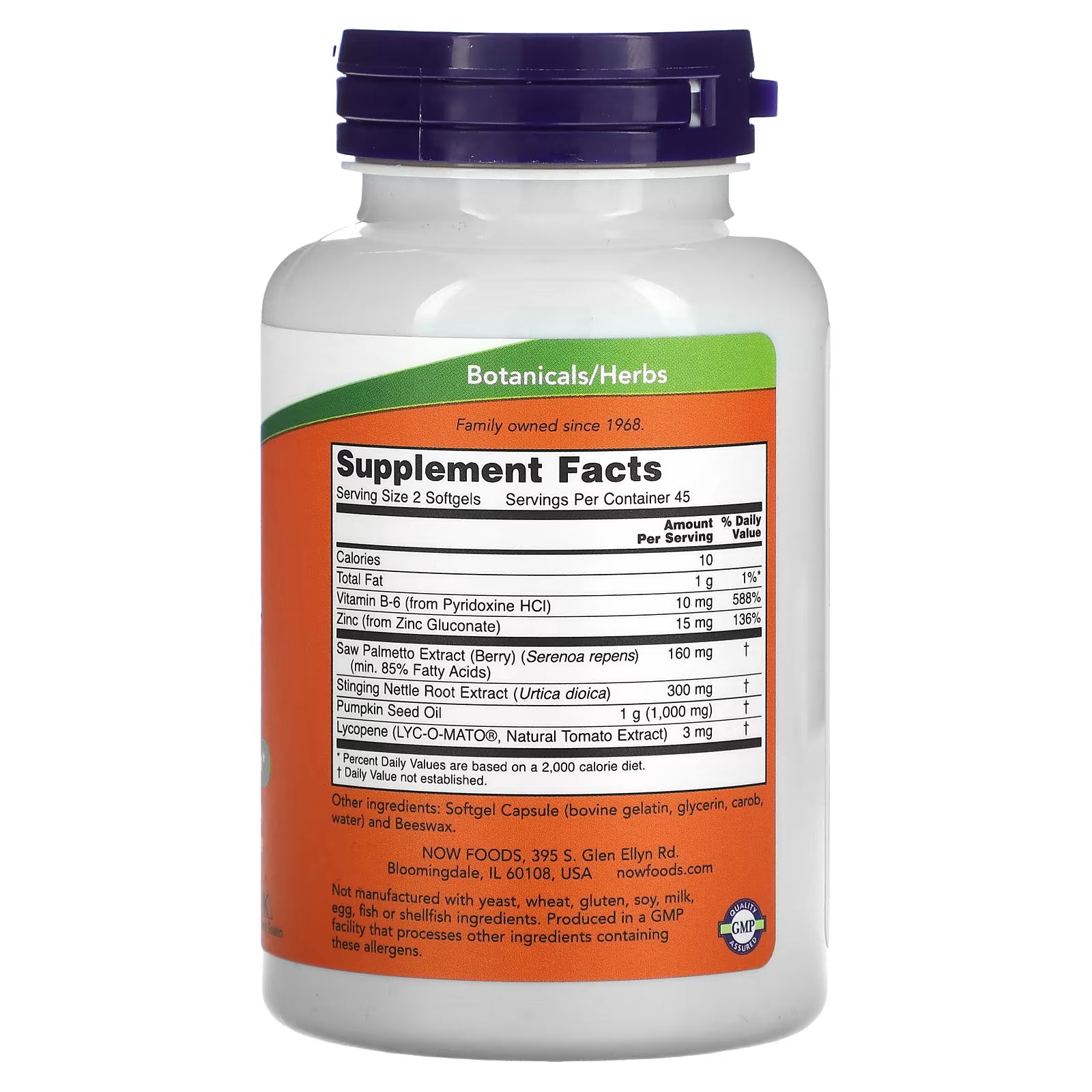 Now Prostate Support, 90 Softgels