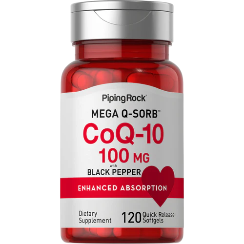Piping Rock Qo10, 100 mg, 120 Caplets