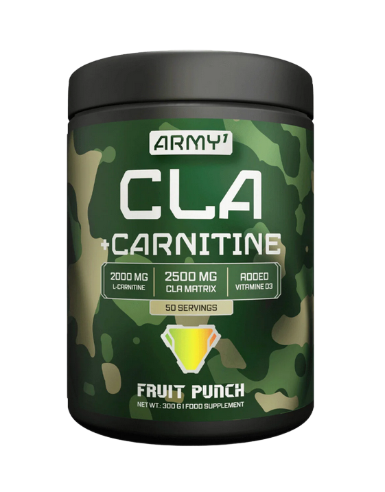 Army1 CLA+Carnitine Fruit Punch 300g