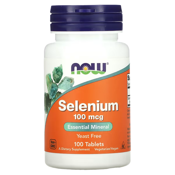 Now Selenium, 100 mcg, 100 Tablets