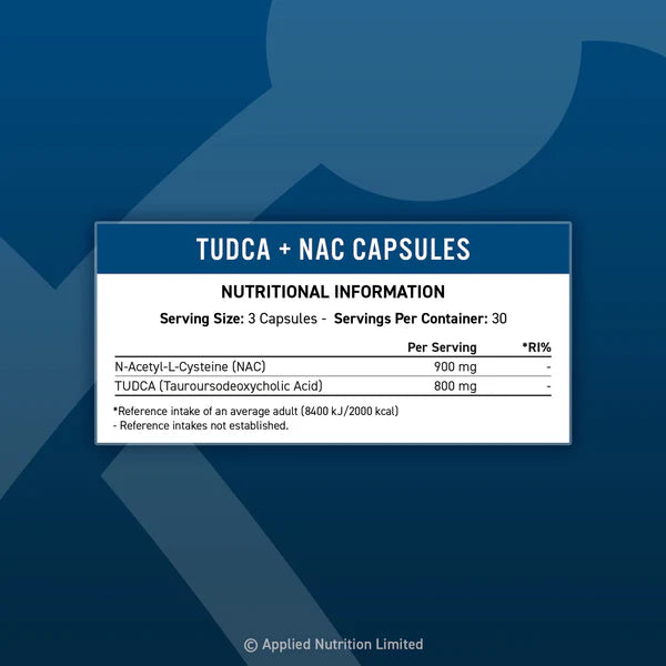 Applied Nutrition Tudca+nac 90cap