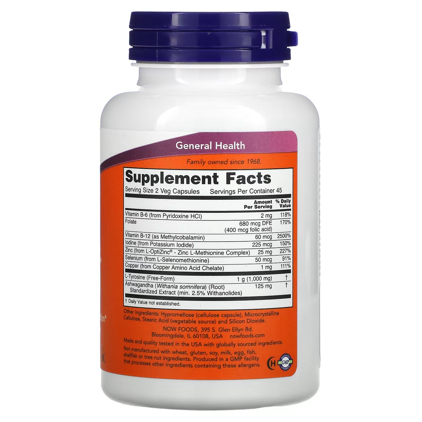 Now Thyroid Energy, 90 Veg Caps