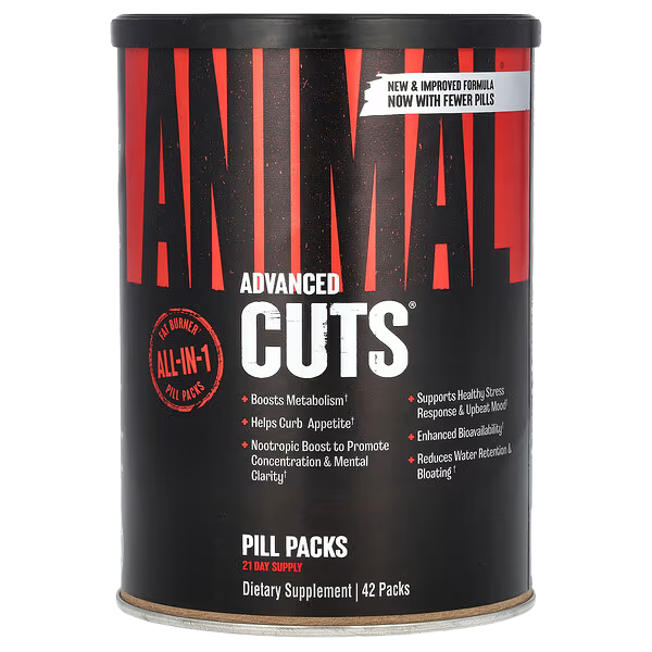 Universal Nutrition Animal Cuts, 42 Packs