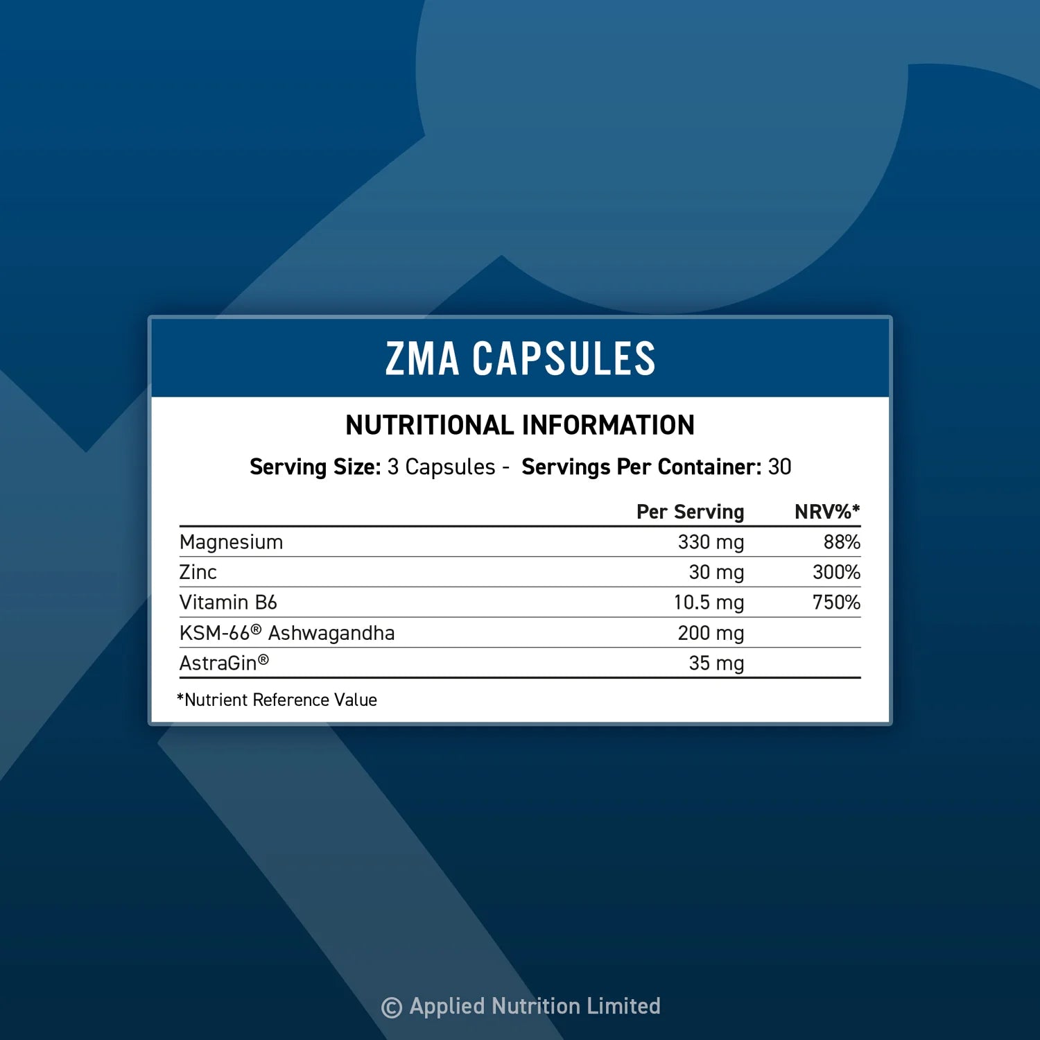 Applied Nutrition ZMA Pro 60caps