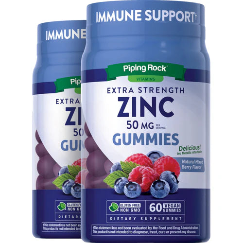 Nature's Truth Zinc  (Mixed Berry), 50 mg 60 Gummies