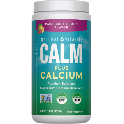 Natural Vitallty, Calm Plus Calcium - Magnesium 453g