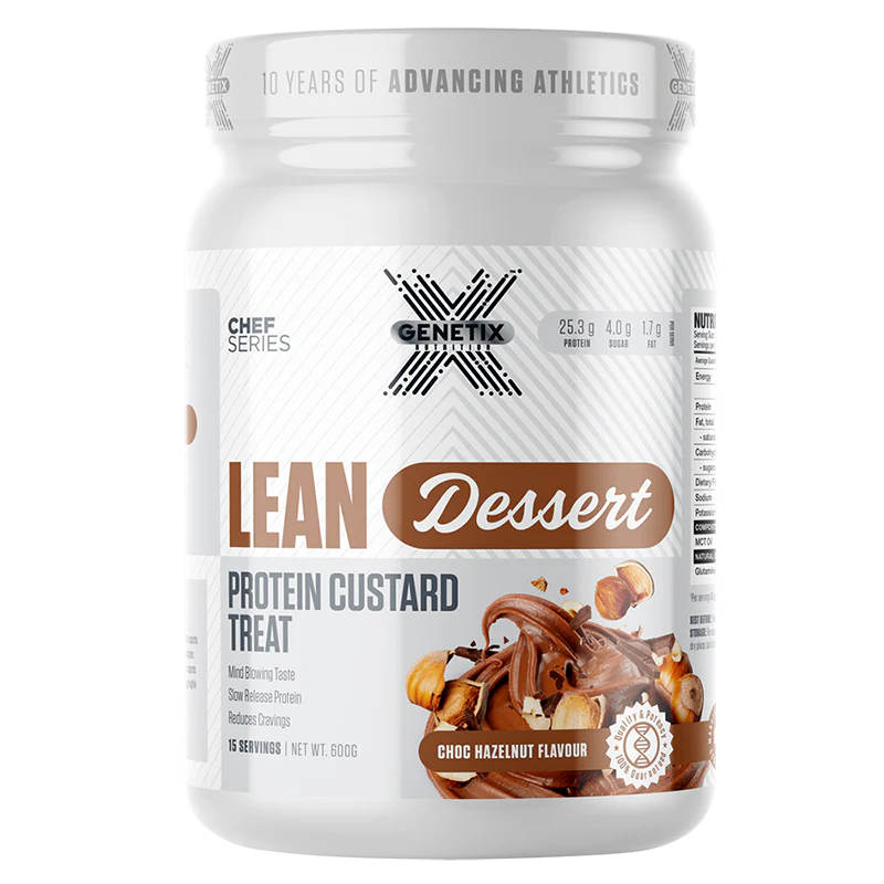 Genetix Lean Desert Custard 600g