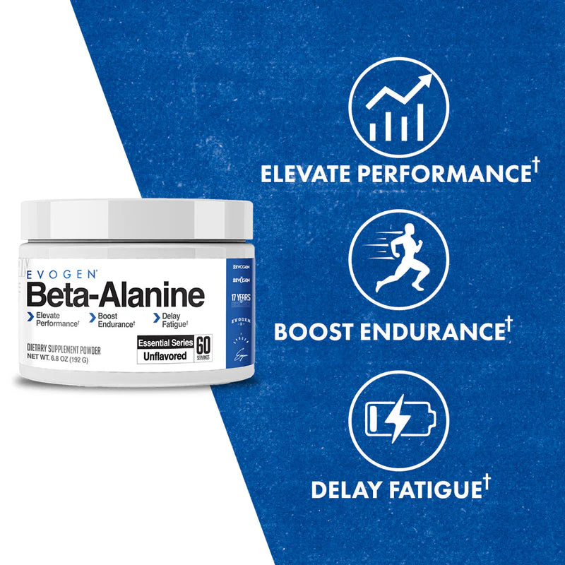 Evogen Beta-Alanine Powder Unflavored 60 Servings
