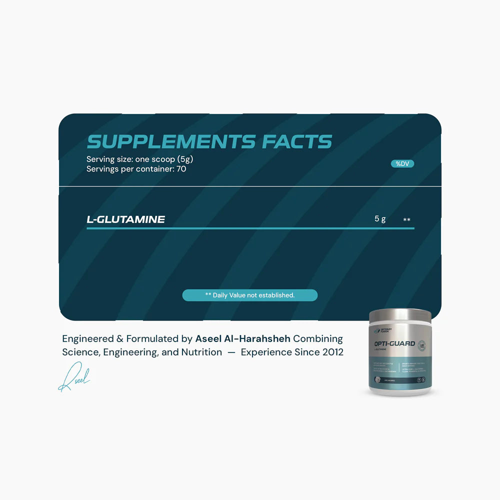 Opti-Guard L-GLUTAMINE 350g
