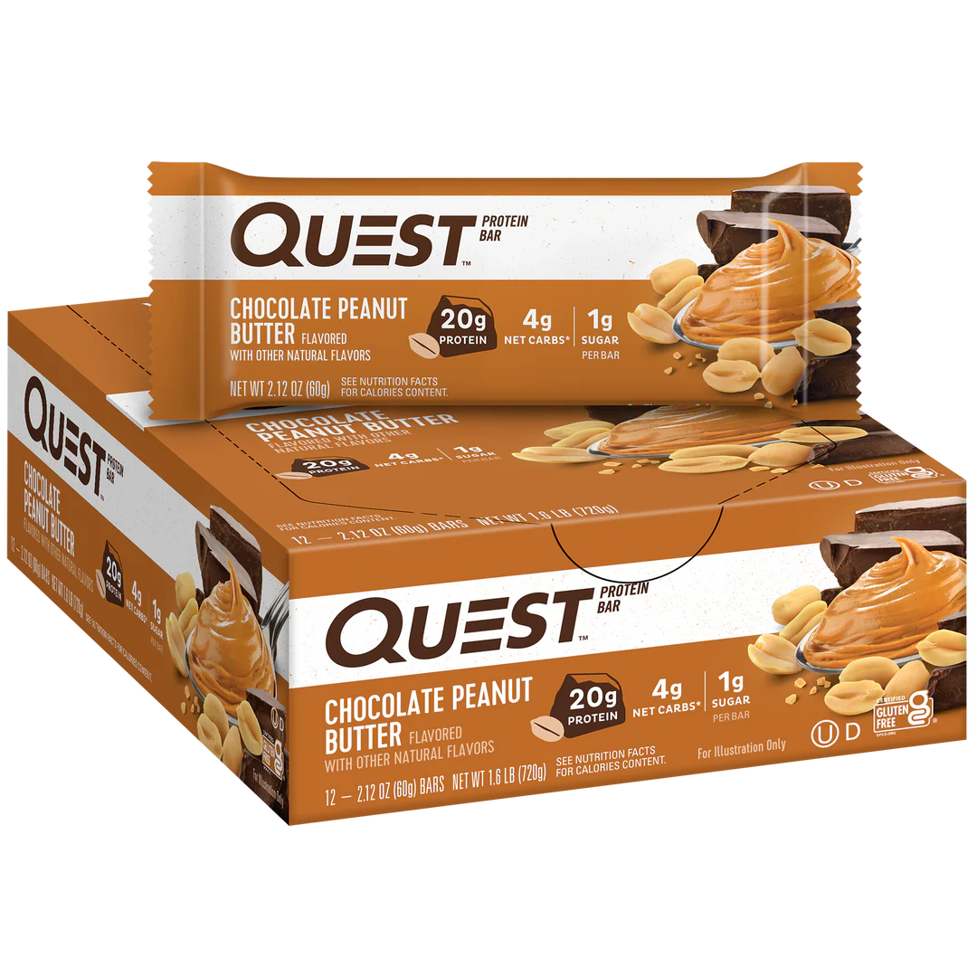 Quest Nutrition  Protein Bar High Protein, Low Calories 50g