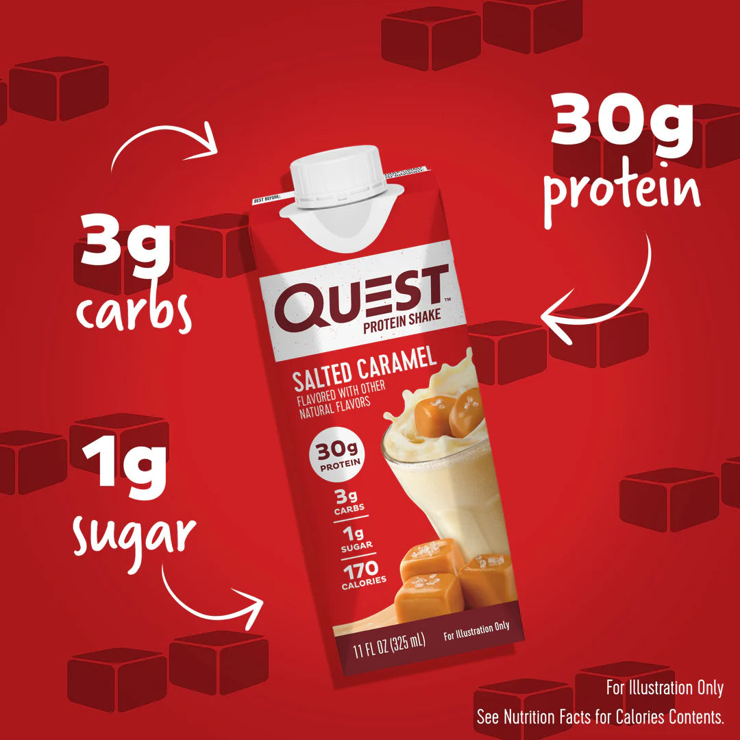 Quest Nutrition Protein Milkshake High Protein, Low Calories 325 ML