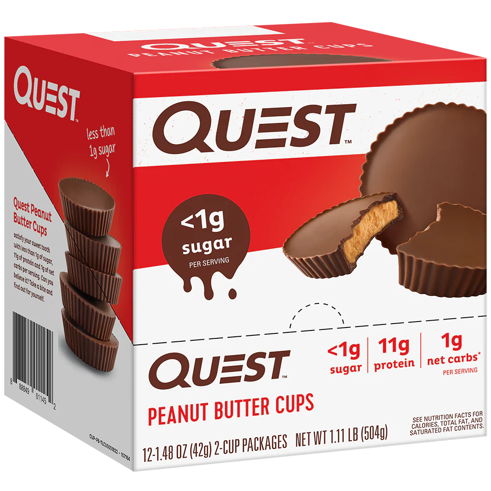 Quest Nutrition  Protein Cups Peanut Butter High Protein 42g